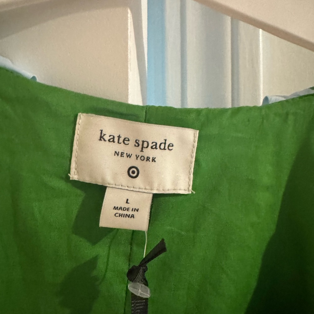 Kate Spade for Target Dress Green and Blue with pockets! - Picture 2 of 3